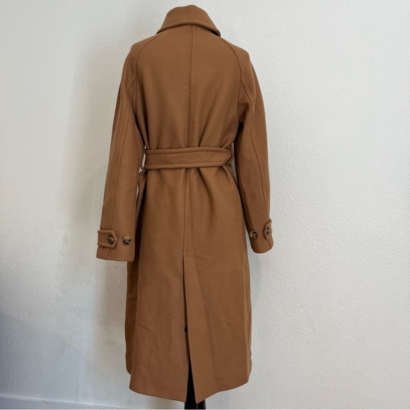Mango MNG woolen coat with belt bloggers influencer favorite - Picture 13 of 16